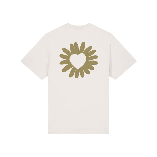 Onze Metres Carrés Flower Heart Crème