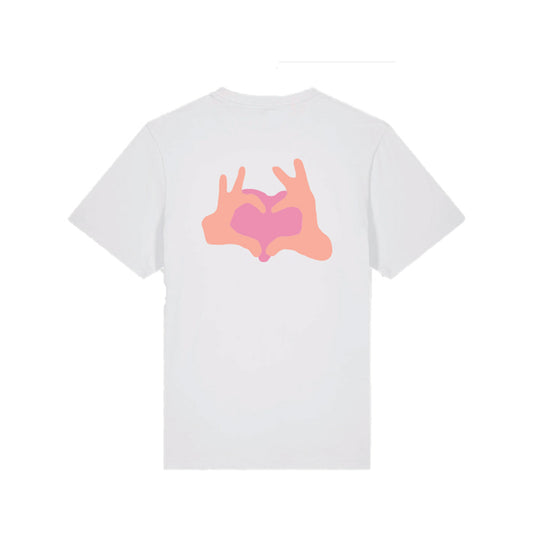 Onze Metres Carrés Heart L.Granet Blanc