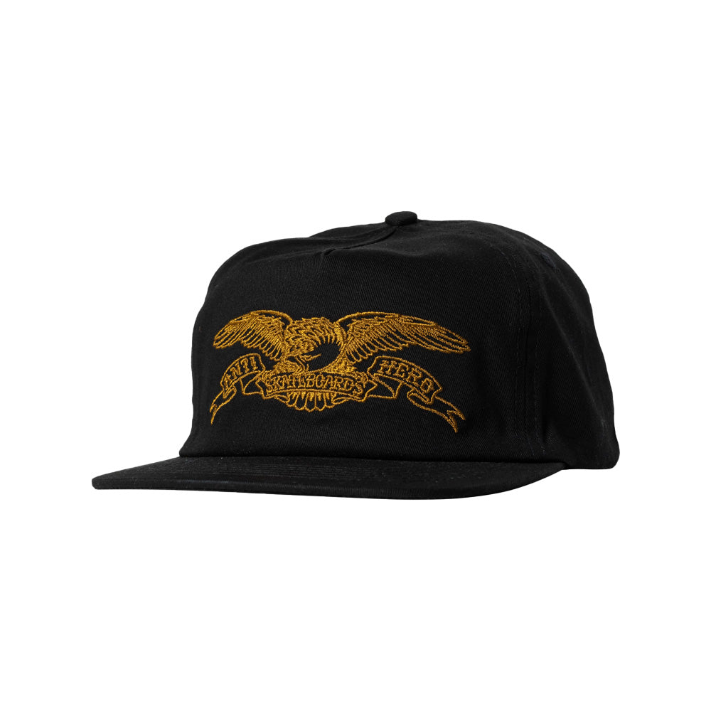 Antihero Basic Eagle Snapback Noir