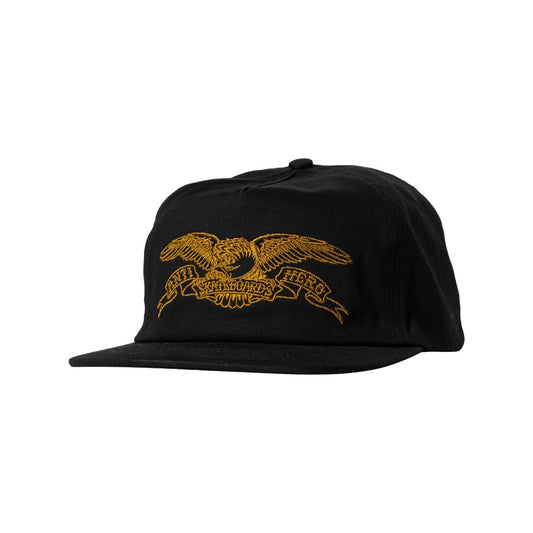 Antihero Basic Eagle Snapback Noir