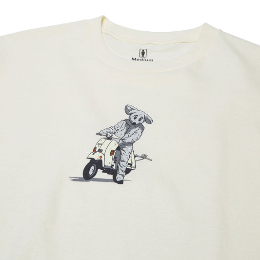 Girl Mouse Scooter Crème