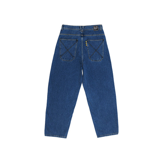 Homeboy X-tra Baggy Bleu Délavé