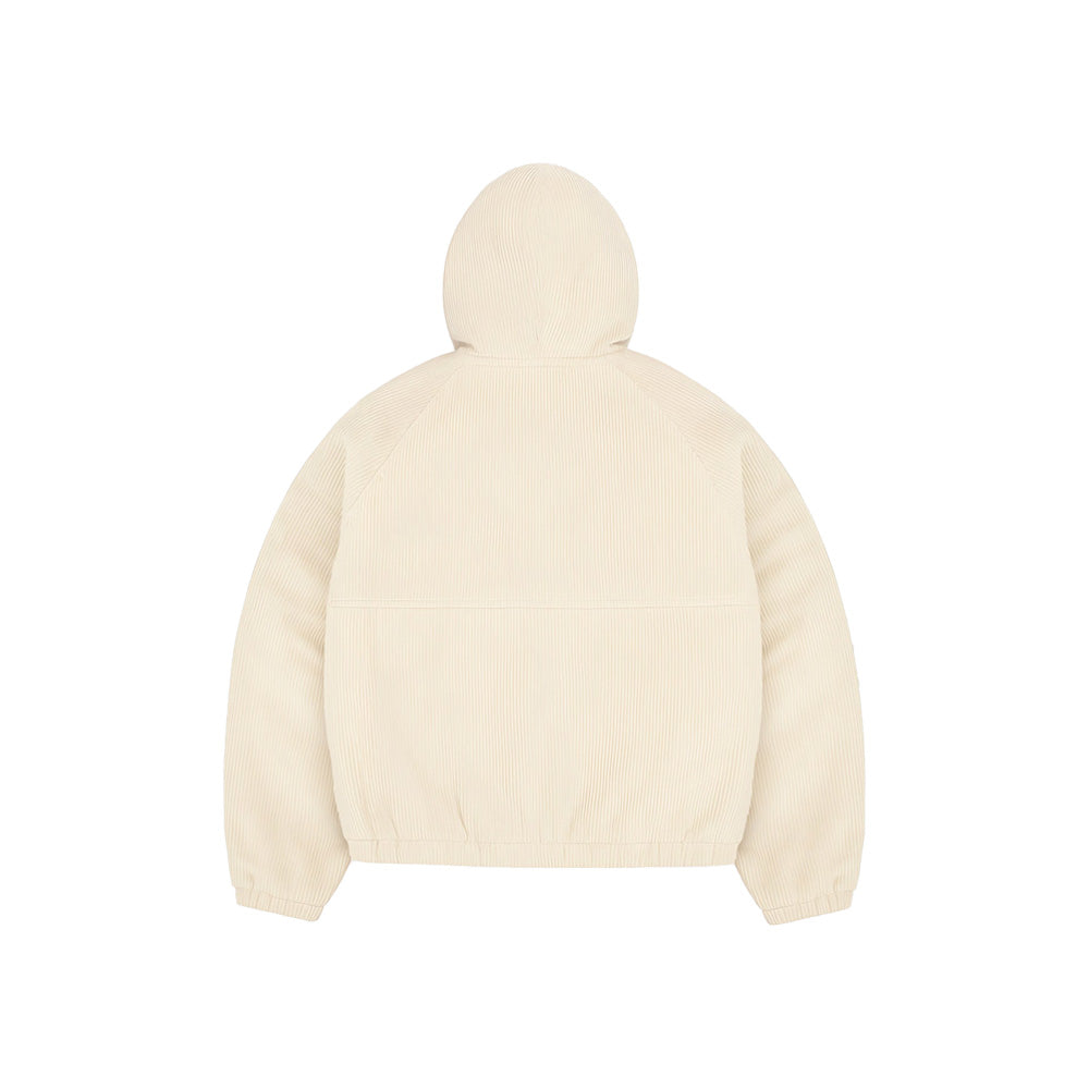 Jacker Hood Corduroy Beige