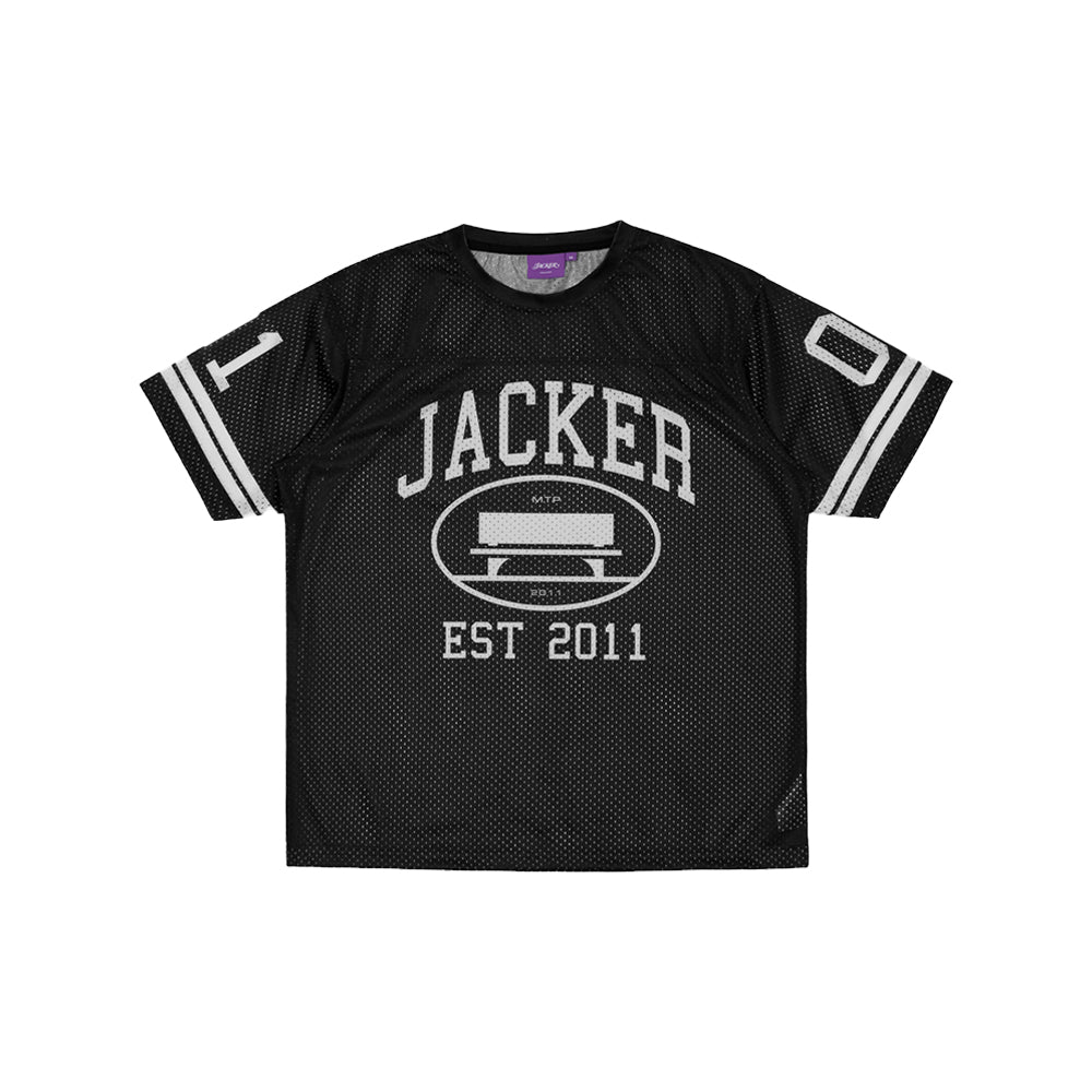 Jacker College Mesh Jersey Noir