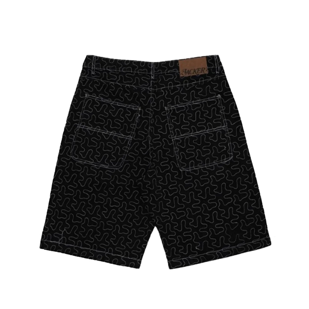Jacker Oneline Denim Baggy Noir