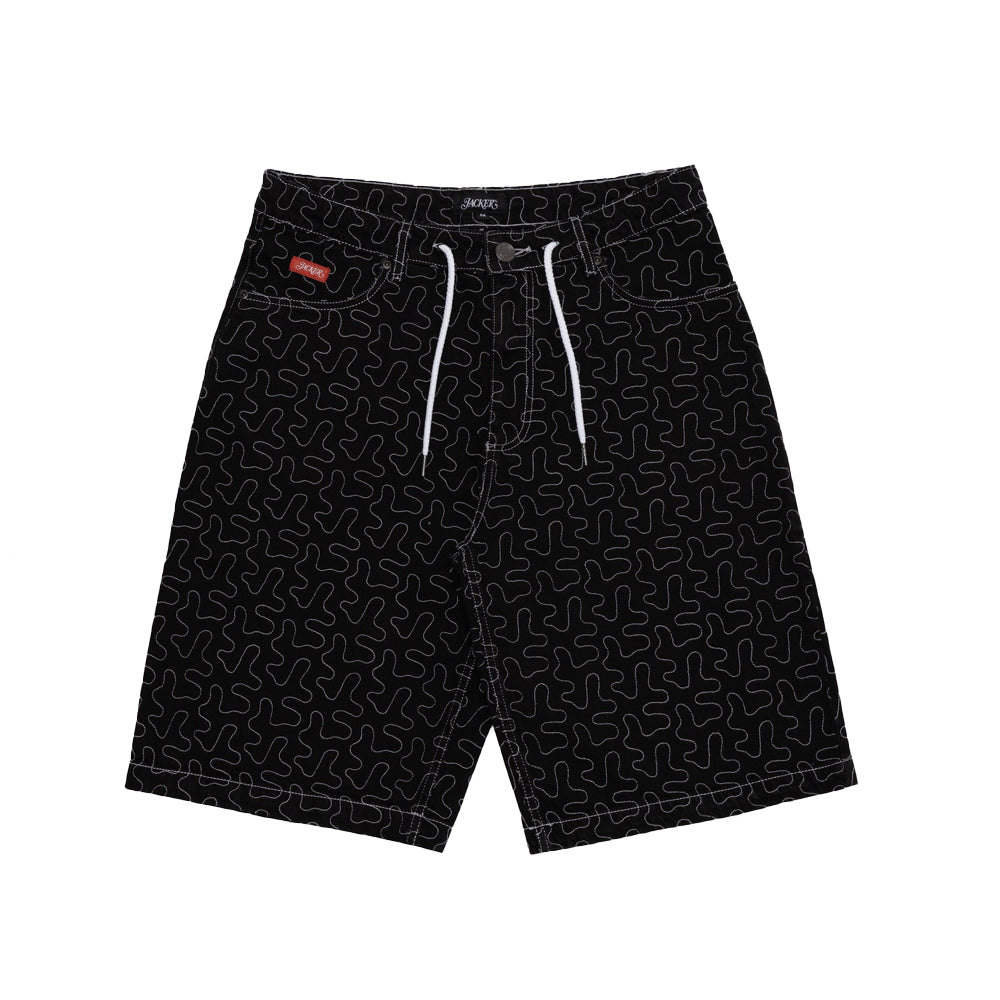 Jacker Oneline Denim Baggy Noir