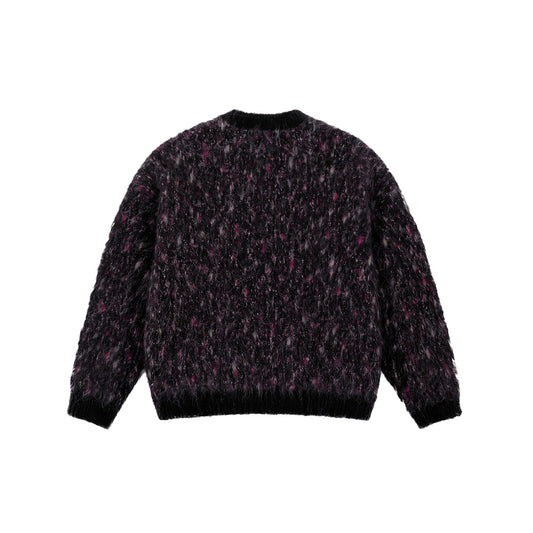 Jacker Snug Cardigan Noir Violet