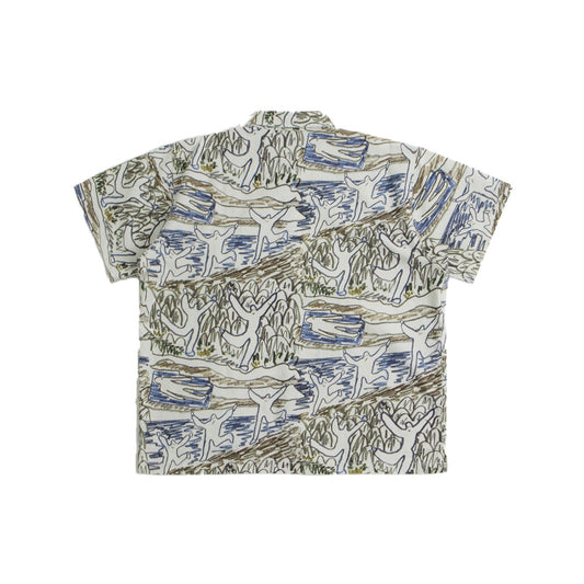 Polar Skate Co. Tom Shirt Beach Day Blanc