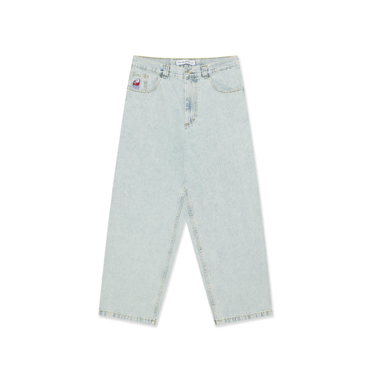 Polar Skate Co. Big Boy Denim OG Logo Bleu Clair