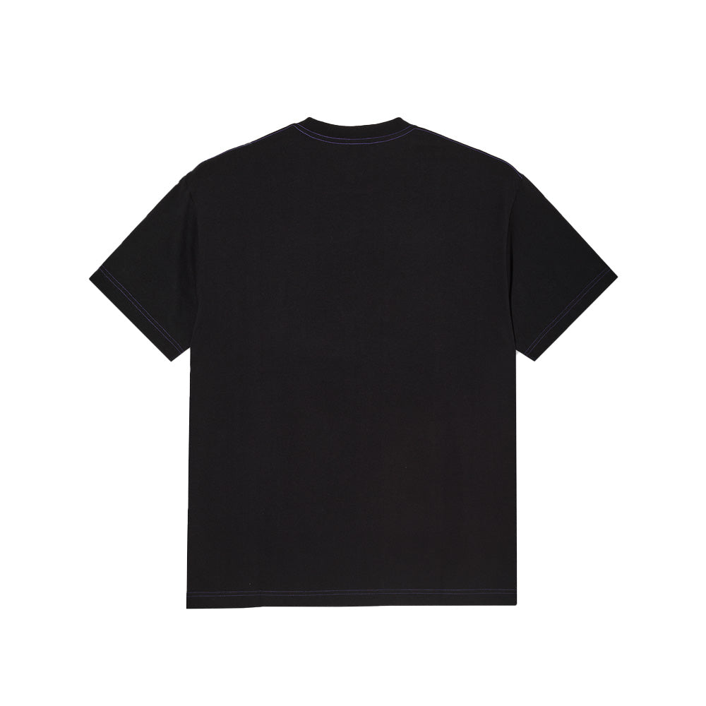 Polar Skate Co. Contrast Tee Beach Walk Noir