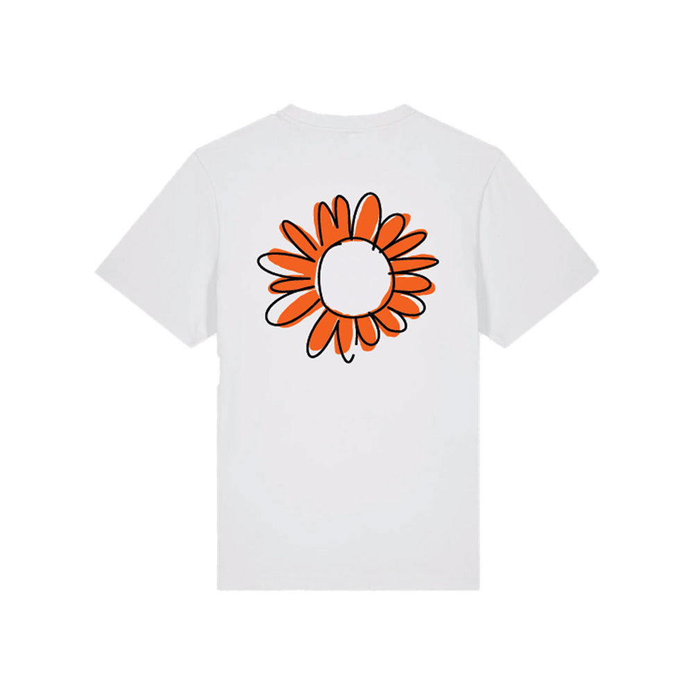 Onze Metres Carrés Flower Draw Orange