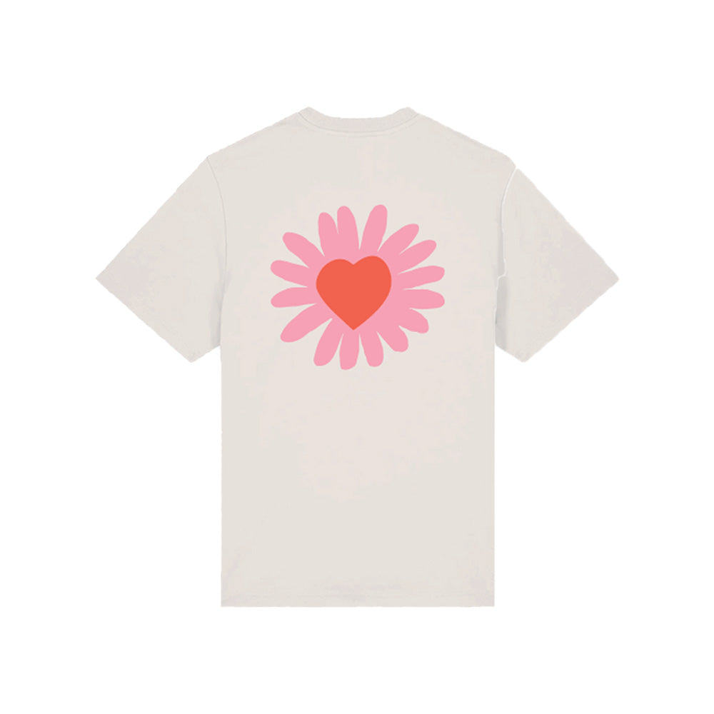 Onze Metres Carrés Flower Heart Creme