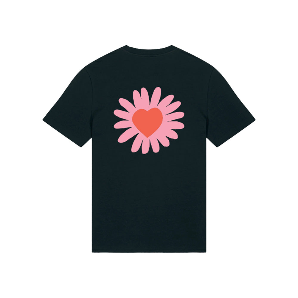 Onze Metres Carrés Flower Heart Noir