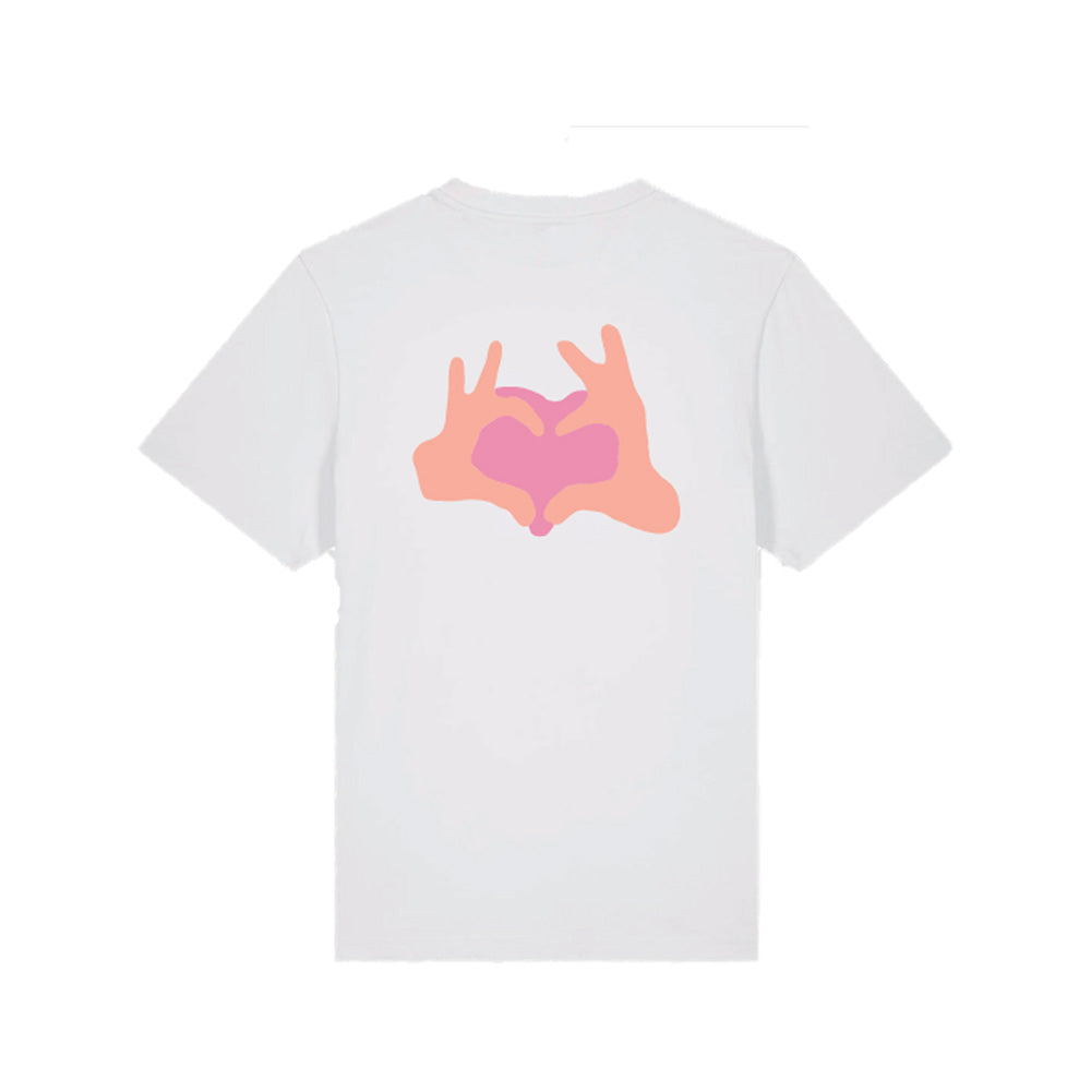 Onze Metres Carrés Heart L.Granet Blanc