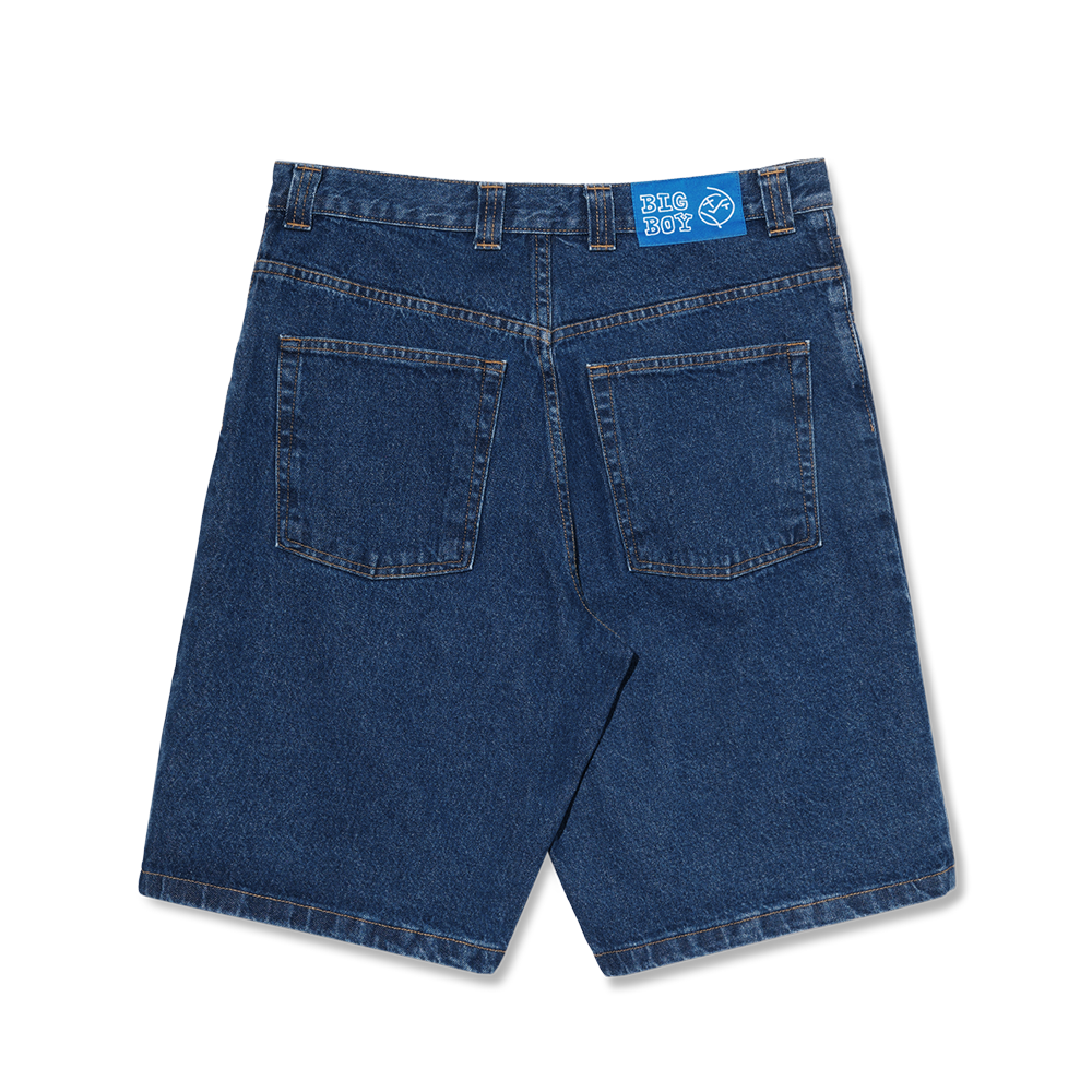 Polar Skate Co. Big Boy Short Denim Bleu Foncé