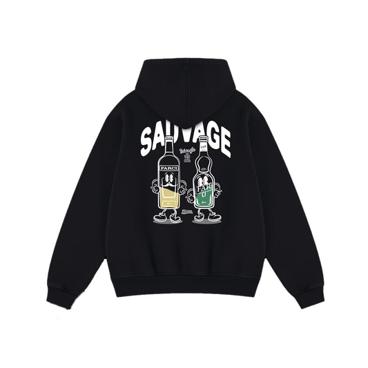 Farci Sauvage Zip Noir