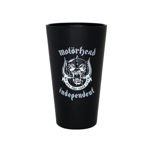 Independent X Motörhead Warpig Pint Glass Noir