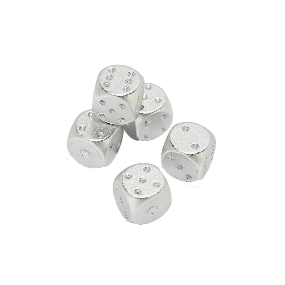 Independent Bar Logo Dice Set Argent