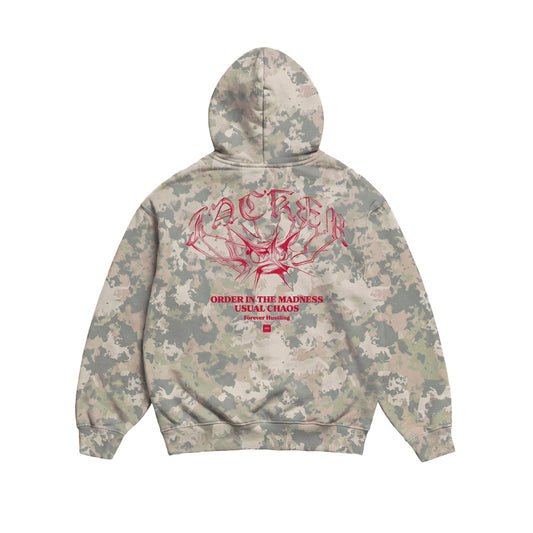 Jacker N°1890 Hoodie Zip Camo