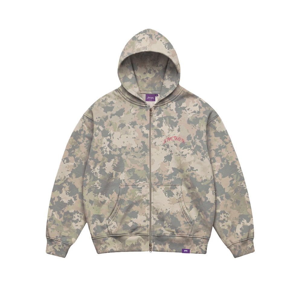 Jacker N°1890 Hoodie Zip Camo