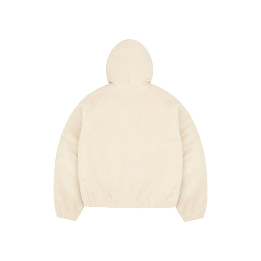 Jacker Hood Corduroy Beige