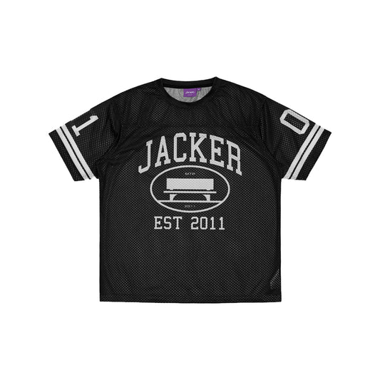 Jacker College Mesh Jersey Noir
