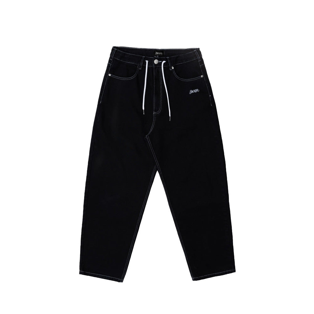 Jacker Classic Denim Baggy Noir