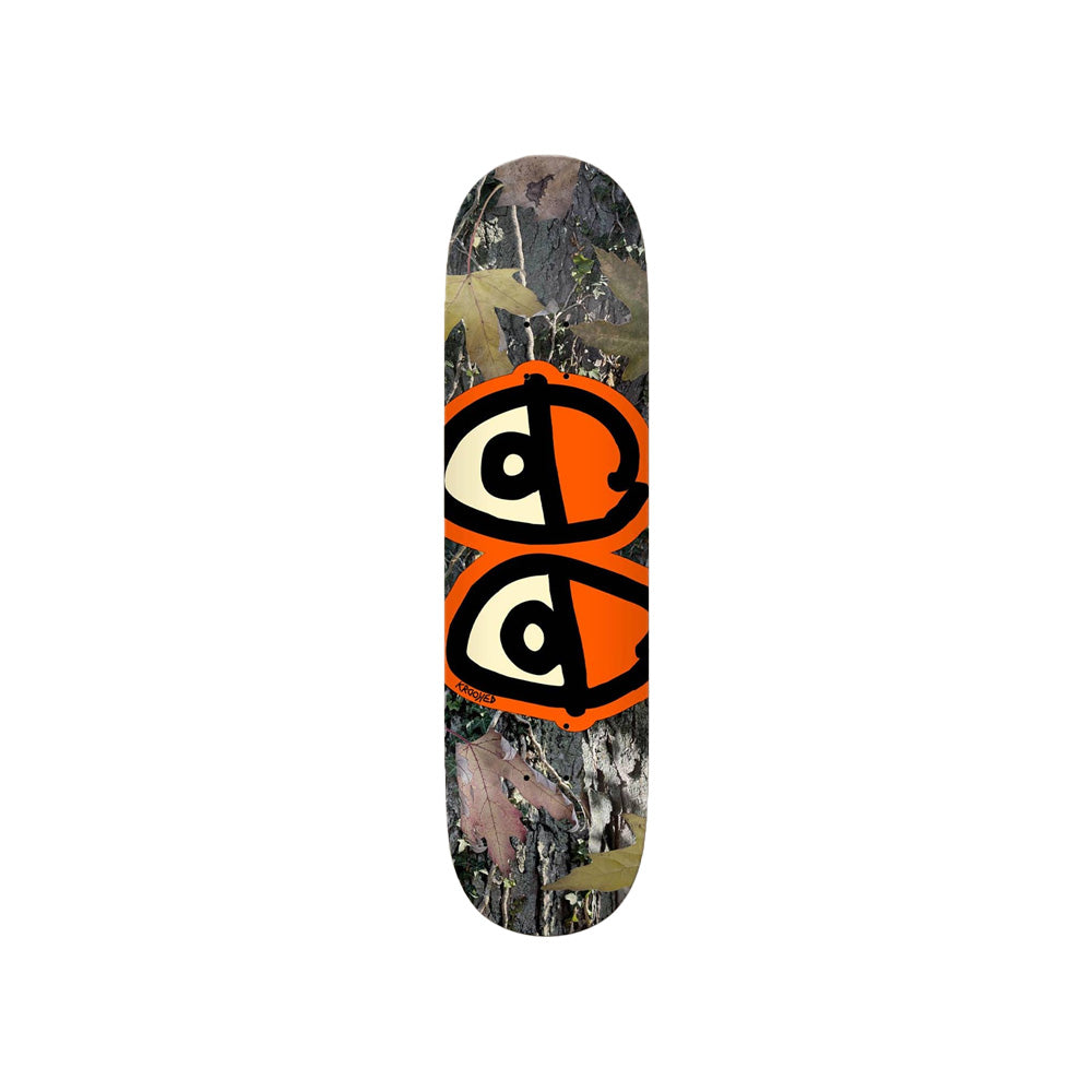 Krooked Team Eyes Camo Orange 8.25"