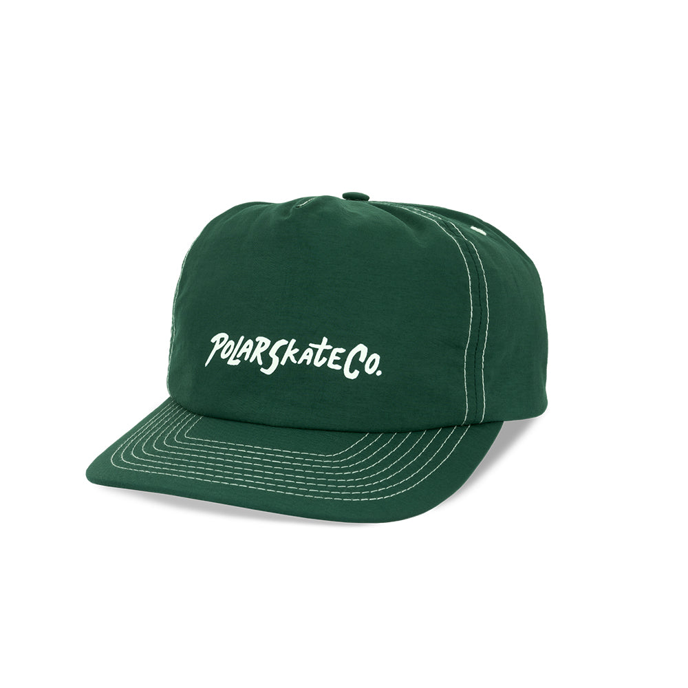 Polar Skate Co. Earl Cap Surf Logo Vert Foncé