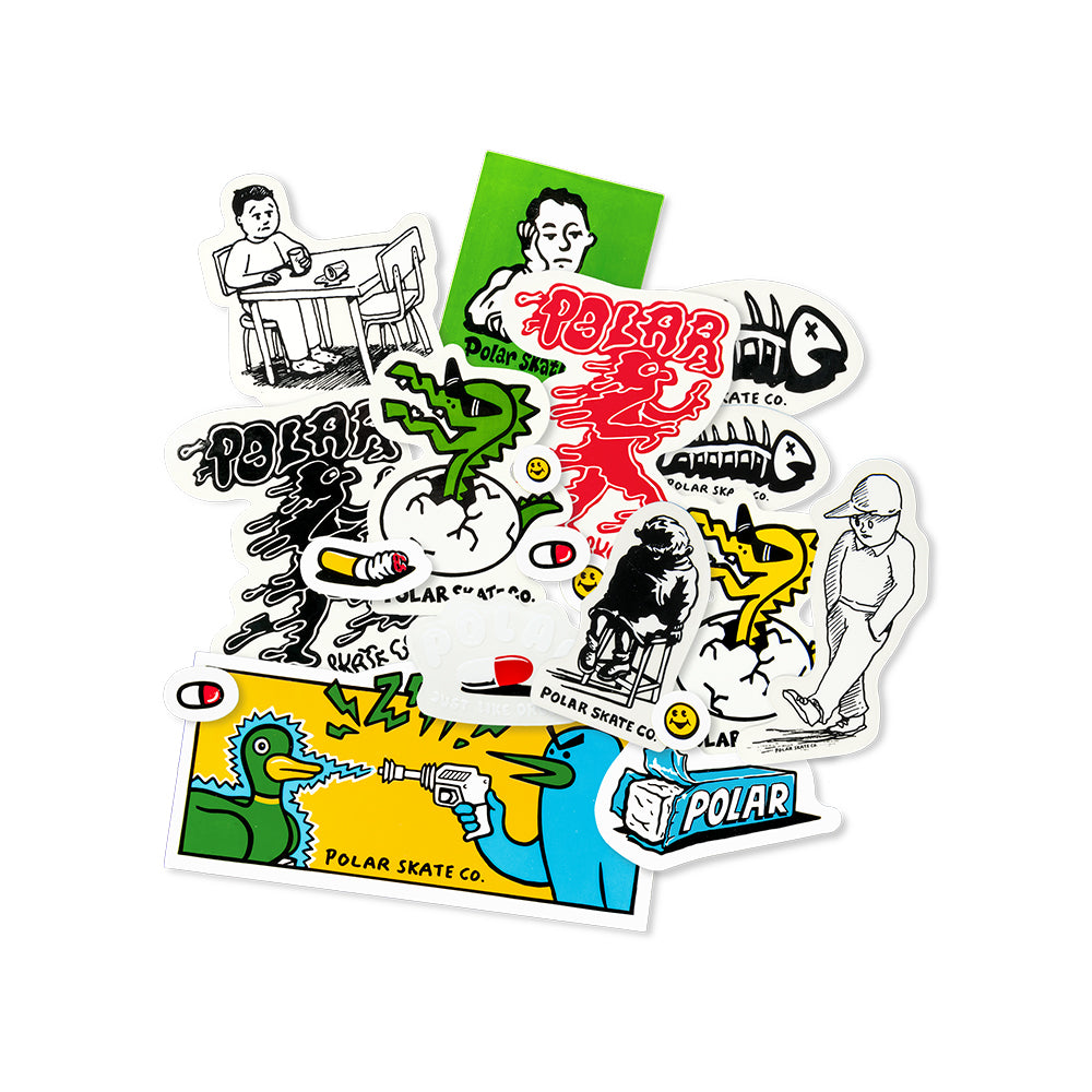 Polar Skate Co. Sticker Pack