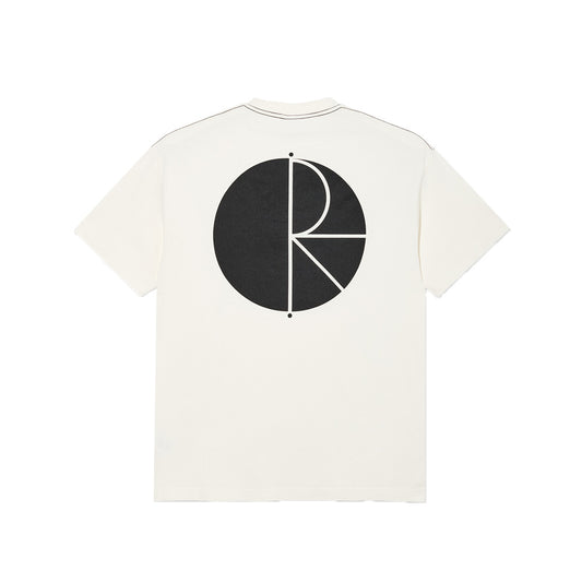 Polar Skate Co. Contrast Tee Fill Logo Crème