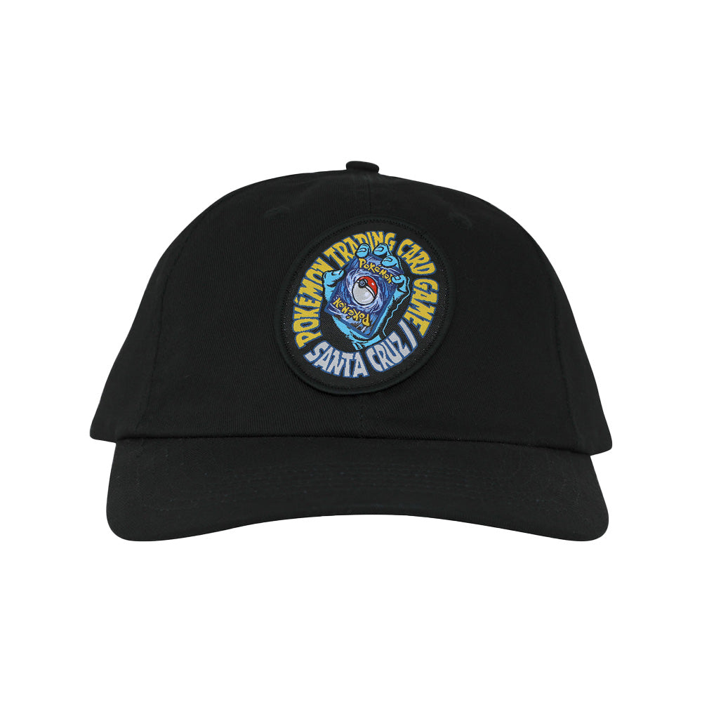 Santa Cruz X Pokemon TCG Hand Snapback Noir