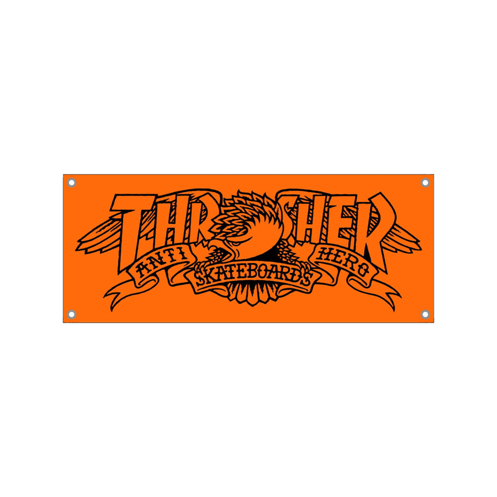 Thrasher Bannière Orange