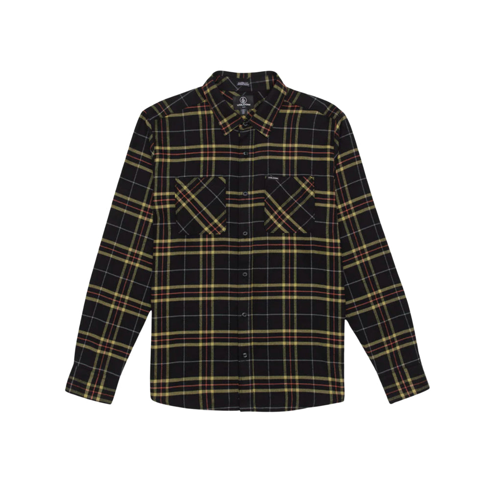 Volcom Netastone Flannel LS Noir