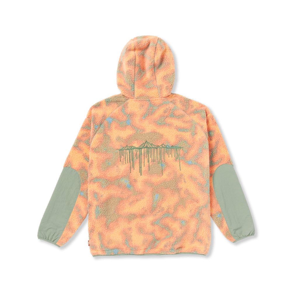 Volcom Polaire Zippé Iguchi Orange